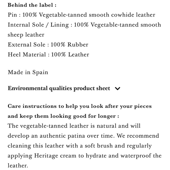 Sézane Adeline low sandals in natural heritage leather sz 40 - Picture 7 of 12